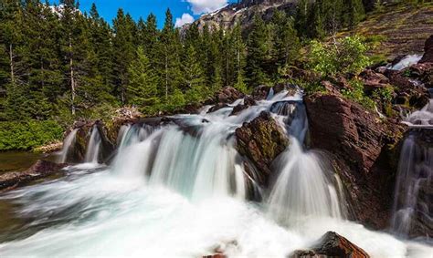 15 Beautiful Waterfalls In Glacier National Park Youll Want To See