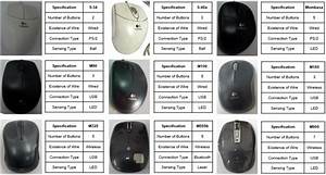 Specification Of Computer Mouse Variants Download Scientific Diagram