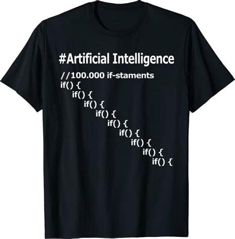 Lustiges Künstliche Intelligenz T Shirt Amazonde Bekleidung