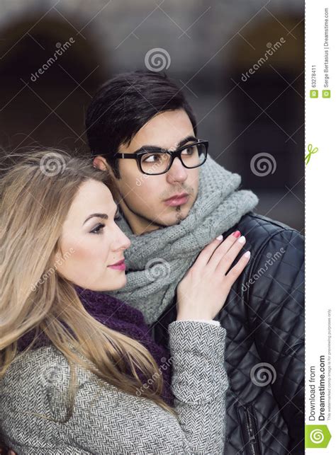 Attractive Young Couple In Love Stock Image Image Of Lifestyle Cute