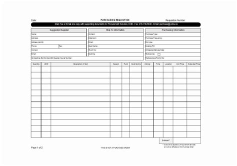Lab Requisition Form Template Awesome 50 Professional Requisition Forms