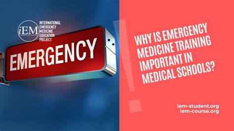Why Is Emergency Medicine Training Important In Medical Schools