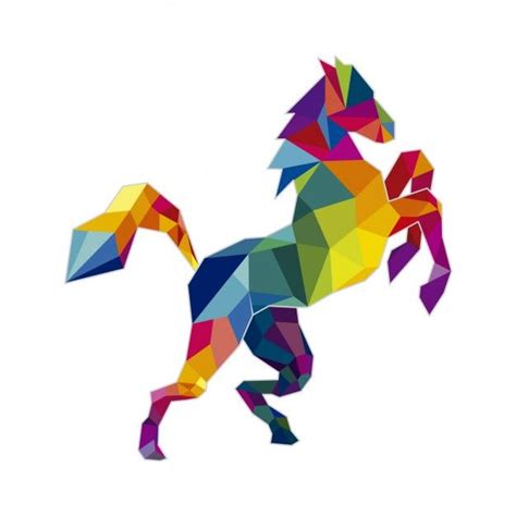 Download Polygonal Horse Illustration For Free Horse Illustration