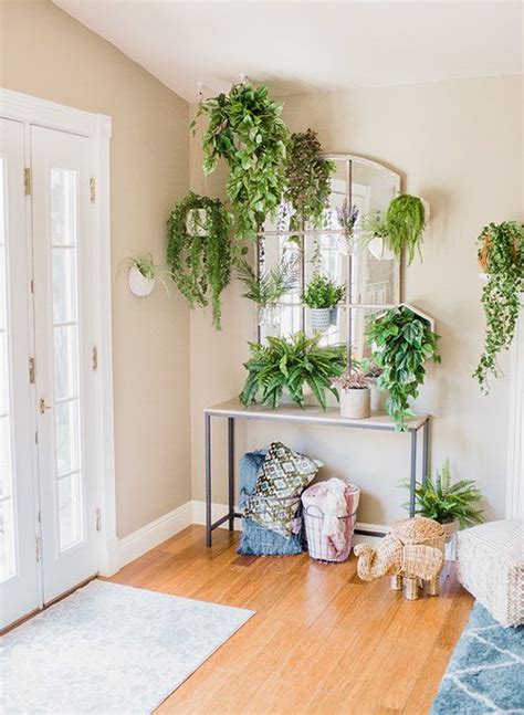 32 Beautiful Entryway Décor Ideas With Plants