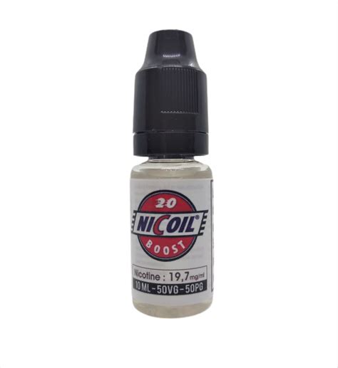 It is not recommended for use by nonsmokers. Nicotine Booster NiCoil 20 for DIY E liquids | 10ml bottle ...