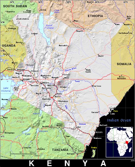 Ke · Kenya · Public Domain Maps By Pat The Free Open Source Portable