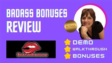 😊badass Bonuses Review And Bonus Demo Product Review 😊 Youtube