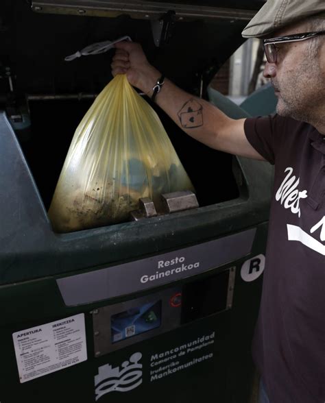 Pamplona mejora su reciclaje con contenedores electrónicos