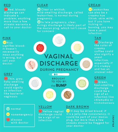 Types Of Discharge When Pregnant Mom