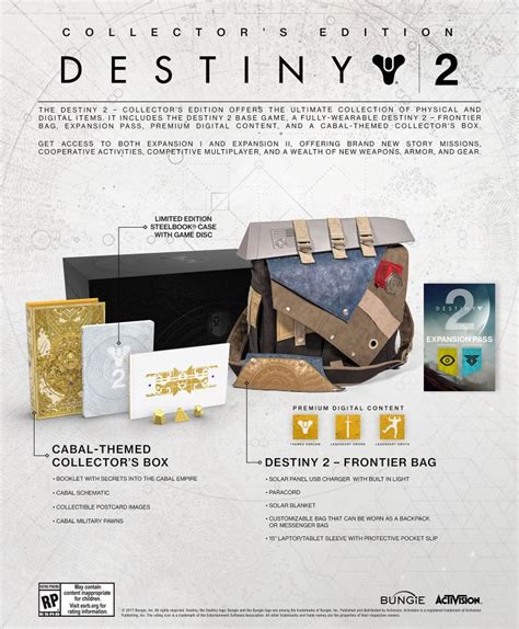 Destiny 2 Collectors Edition Two Expansions Revealed Ign
