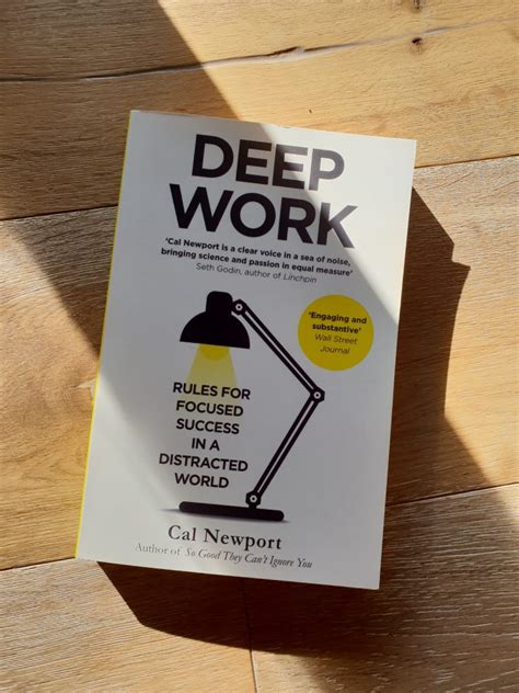 Book Review Deep Work By Cal Newport Impartially Derivative