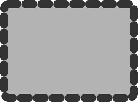Download Dotted Rectangle Clip Art at Clker.com - vector clip art ...