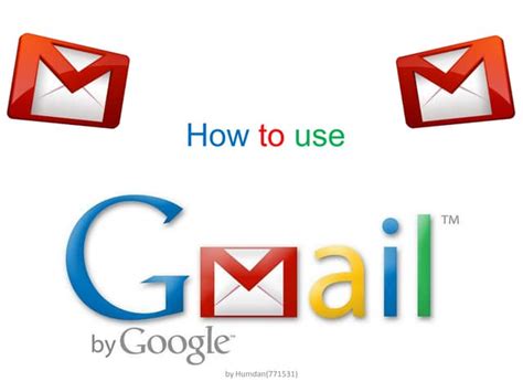 How To Use Gmail Ppt
