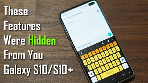 Now let's make sure you get the most out of your phone. Samsung Galaxy S10 - 10 Actual Hidden Features (That You ...