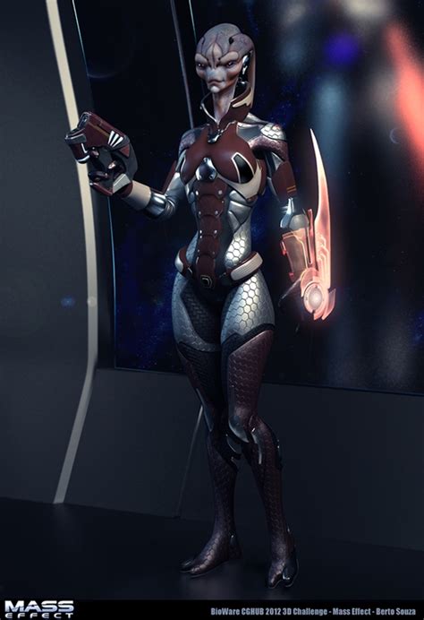 Mass Effect Fans Conjure Up Amazing 3d Concept Art Giant Freakin