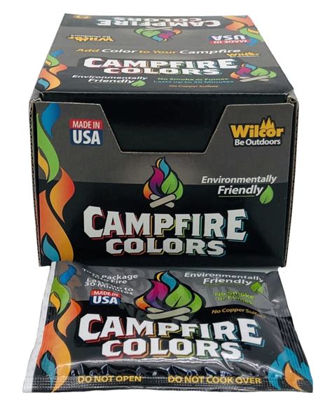 Campfire Colors Flame Colorant The Chilling Spot Morgan Imports Llc
