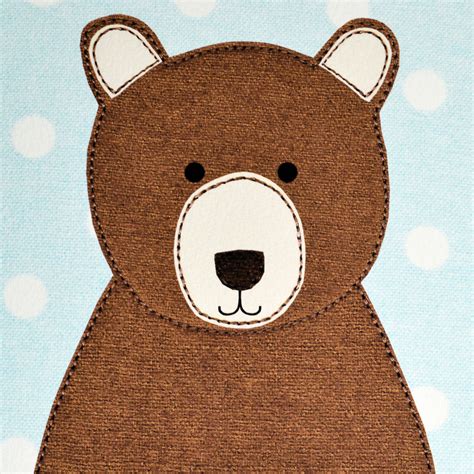 Personalised Daddy Bear Fathers Day Card By Jenny Arnott Cards