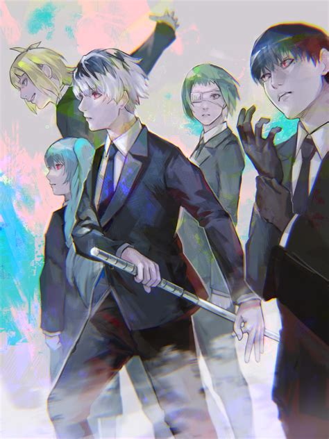 This list only has tokyo ghoul:re characters, and so characters from the initial tokyo ghoul series are not included in this list, if they haven't appeared or made any impact on tokyo ghoul:re. Quinx Squad - Tokyo Ghoul:re - Zerochan Anime Image Board