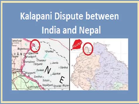 What Is The History Behind Kalapani Dispute Between India And Nepal