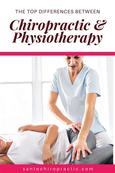 Differences Between Chiropractic Physiotherapy And Osteopathy