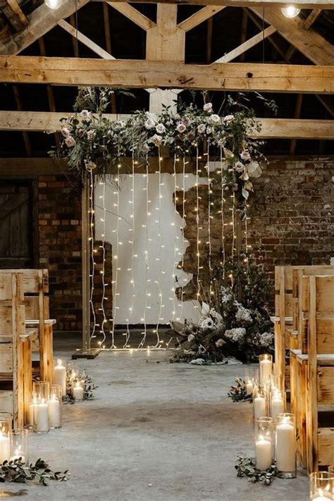 20 Timeless Indoor Wedding Ceremony Decoration Ideas Emmalovesweddings