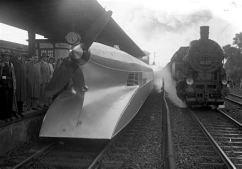 The Schienenzeppelin A Propeller Driven Train Neatorama