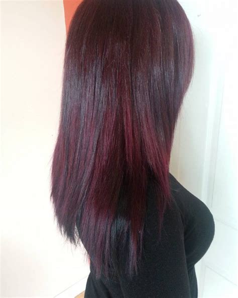 'new hair, new me' vibes coming on? Black-Cherry Hair Color Ideas for 2017 | Black cherry hair ...