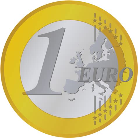 Download 1 Euro Coin Euro Coins 2 Euro Coin Circle Full Size Png