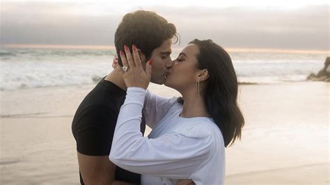 Max ehrich was born on june 24, 1991 in marlboro, new jersey, usa. Demi Lovato Gets Engaged To Max Ehrich With Huge Diamond ...