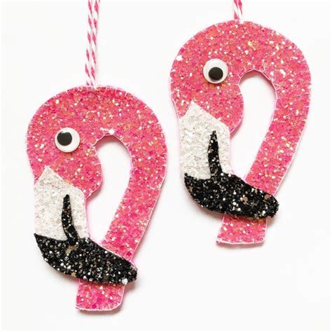 Pink Flamingo Decoration Flamingo Christmas Decoration Etsy Kitsch