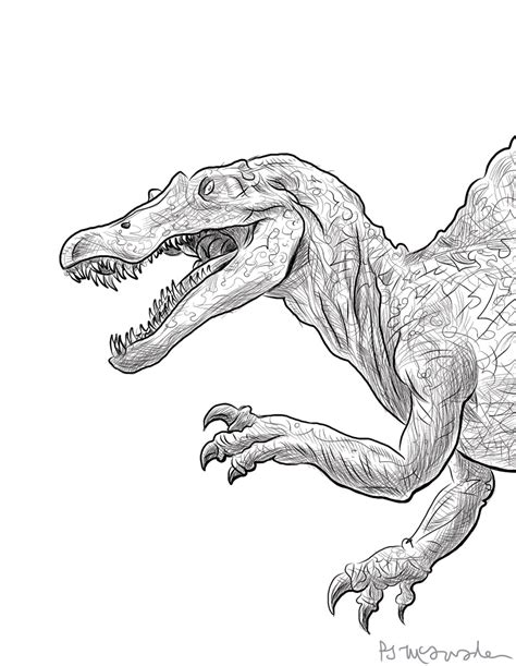 Gambar Rex Colouring Pages Print Generator Coloring Free Indominus