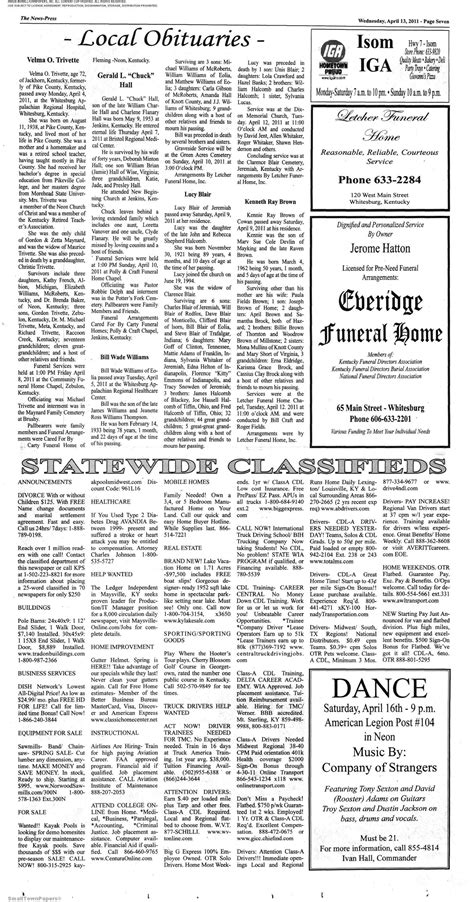 Letcher County Community News-Press April 13, 2011: Page 7