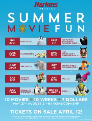 Movies • may 28, 2019. Harkins Theatres Summer Movie Fun Program For Kids ...
