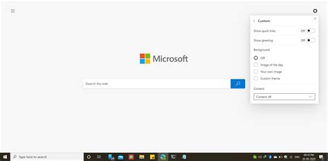 How Do I Set The Page Opened In A New Tab Edge Chromium Microsoft
