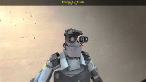 Enhanced Gray Robots Team Fortress 2 Mods