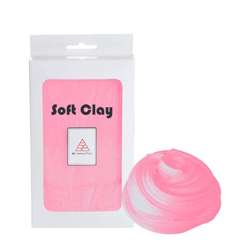Soft Clay For Slime By E·xintai Pink 35 Oz Arts And