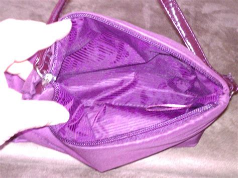 Calvin Klein Wristlet Purple Cosmetics Bag Purse Handbag Tote Bag