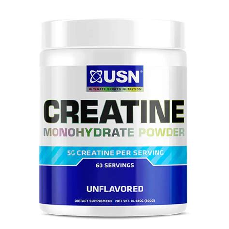 Creatine Monohydrate Powder 300 Grs Unflavored Usn Outlet Fit Colombia