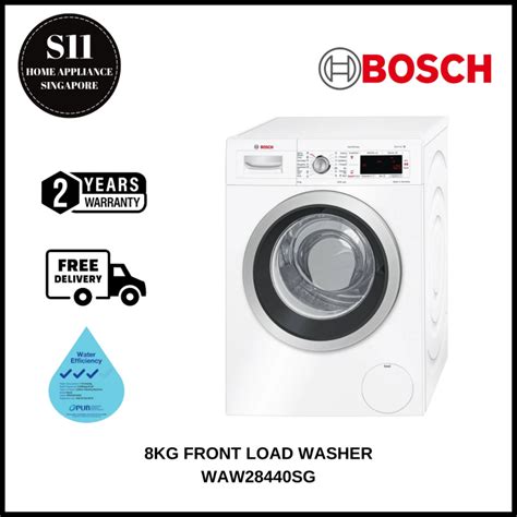 Bosch Waw28440sg Front Load Washer 8kg Free Install And Dispose 2