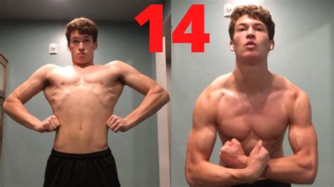 14 Year Old Bodybuilder Arm Day Insane Pump Youtube