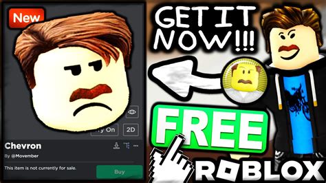 FREE ACCESSORY! HOW TO GET Chevron Mustache! (ROBLOX 🧔🏻 Retail Tycoon 2