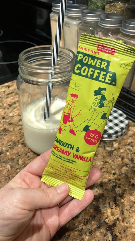 Projo* Instant Power Coffee - Smooth & Creamy Vanilla Flavor – projo*