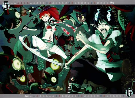 Anime Blue Exorcist 4k Ultra Hd Wallpaper