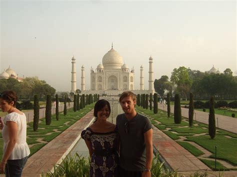 The first afternoon was to the agra fort, next morning for sunrise at the taj mahal. Bad Tourist!