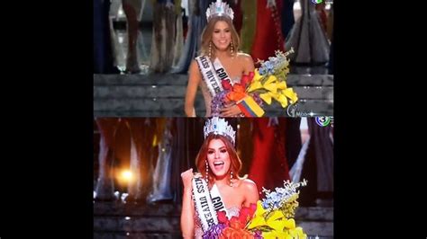 Miss Universe 2005 Crowning Moment Mistake Youtube