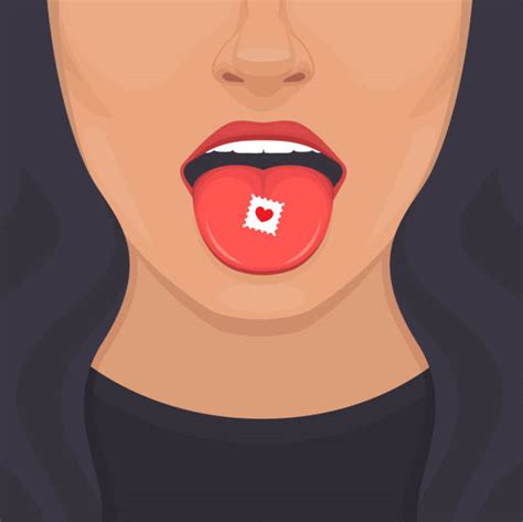 Best Woman Tongue Illustrations Royalty Free Vector Graphics And Clip