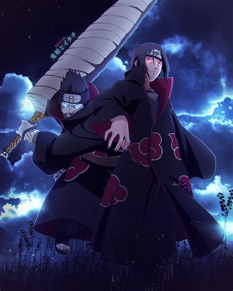 Kisame And Itachi Naruto Sharingan Uchiha Edit Akatsuki Animes