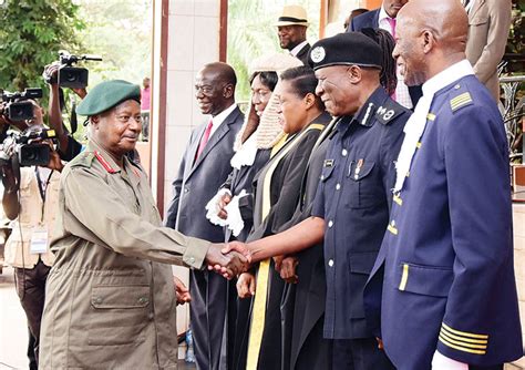 Musevenis Military Uniform Sparks Criticism Praise