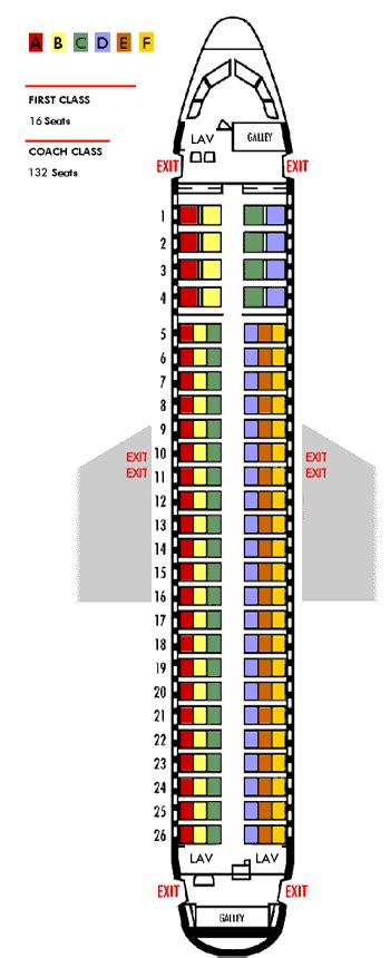 Airline Seating Charts Boeing Airbus Aircraft Seat Maps