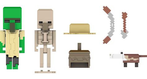 Minecraft Toys Action Figures And Accessories Legends Hero Pack